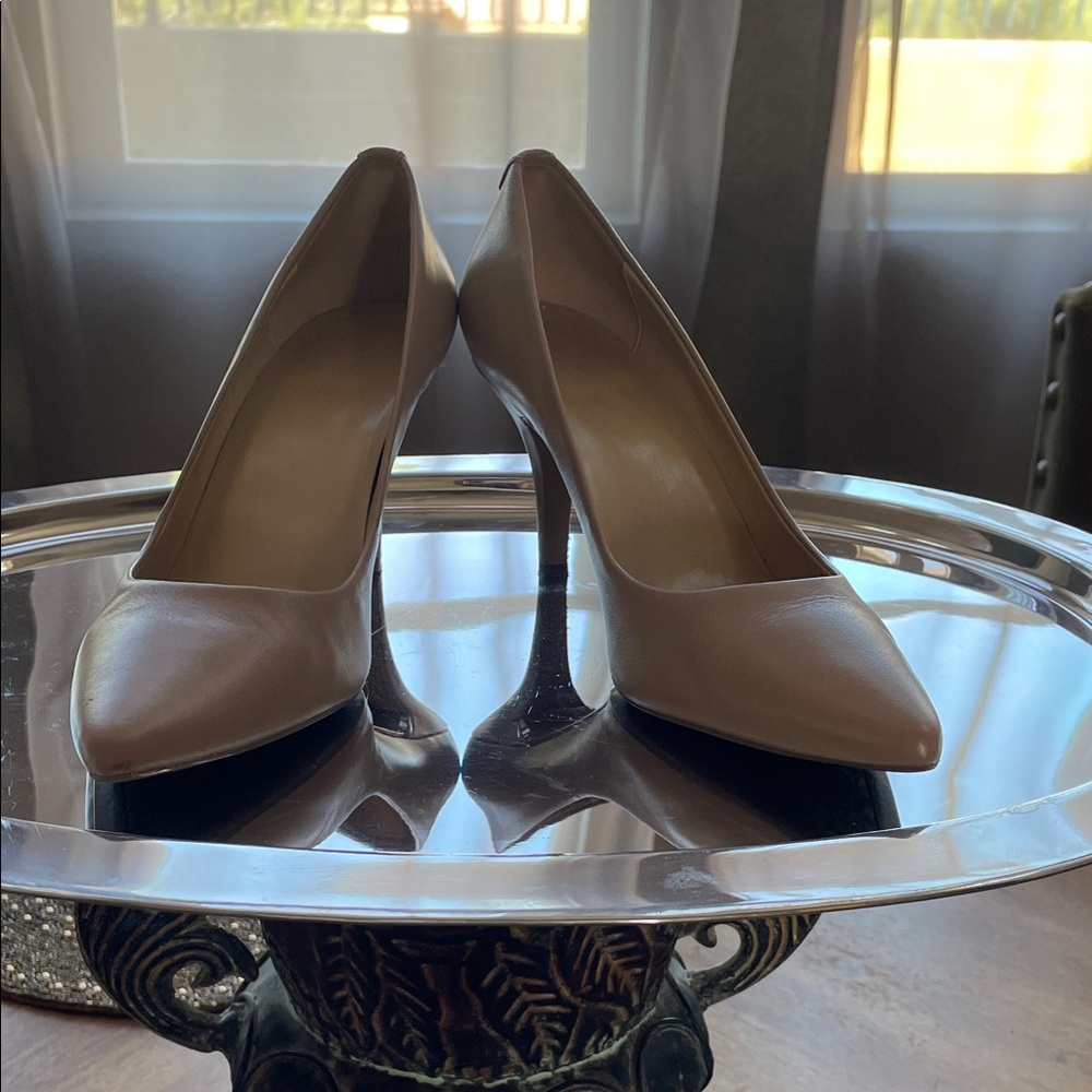 Michael Kors Tan Leather Heels